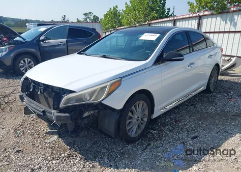 2015 Hyundai Sonata Limited from USA, damaged, VIN 5NPE34AF8FH100771